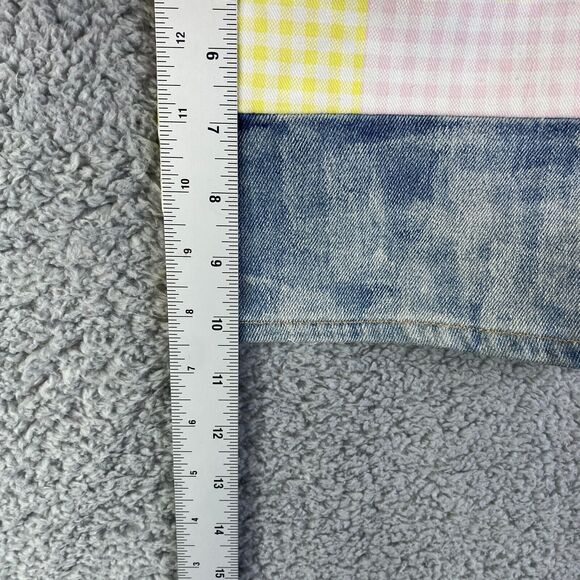 Levi Girlfriend Shorts Girls Size 14 Reg Multi Color Patch NWT - NEW - Picture 11 of 13